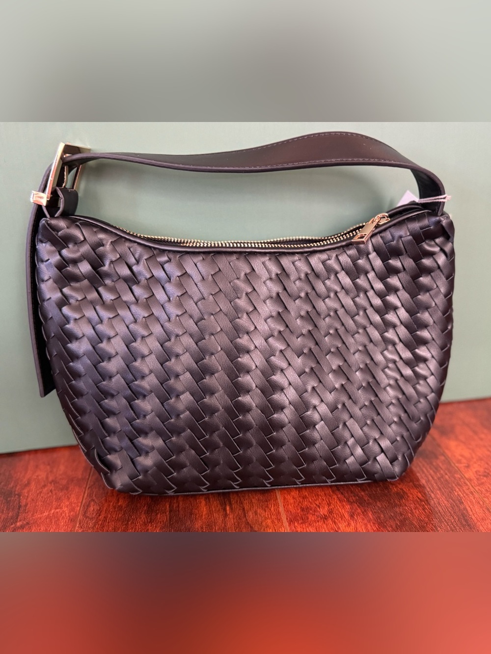 Woven Shoulder Bag